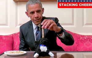 Video: Tổng thống Obama cố kể tên sao của 'Cuộc chiến vương quyền'